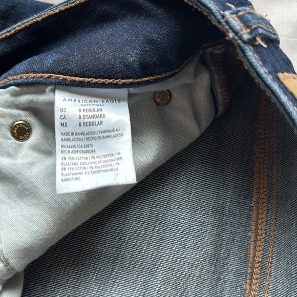 American Eagle High Rise Artist Flare Jeans - Picture 5 of 8